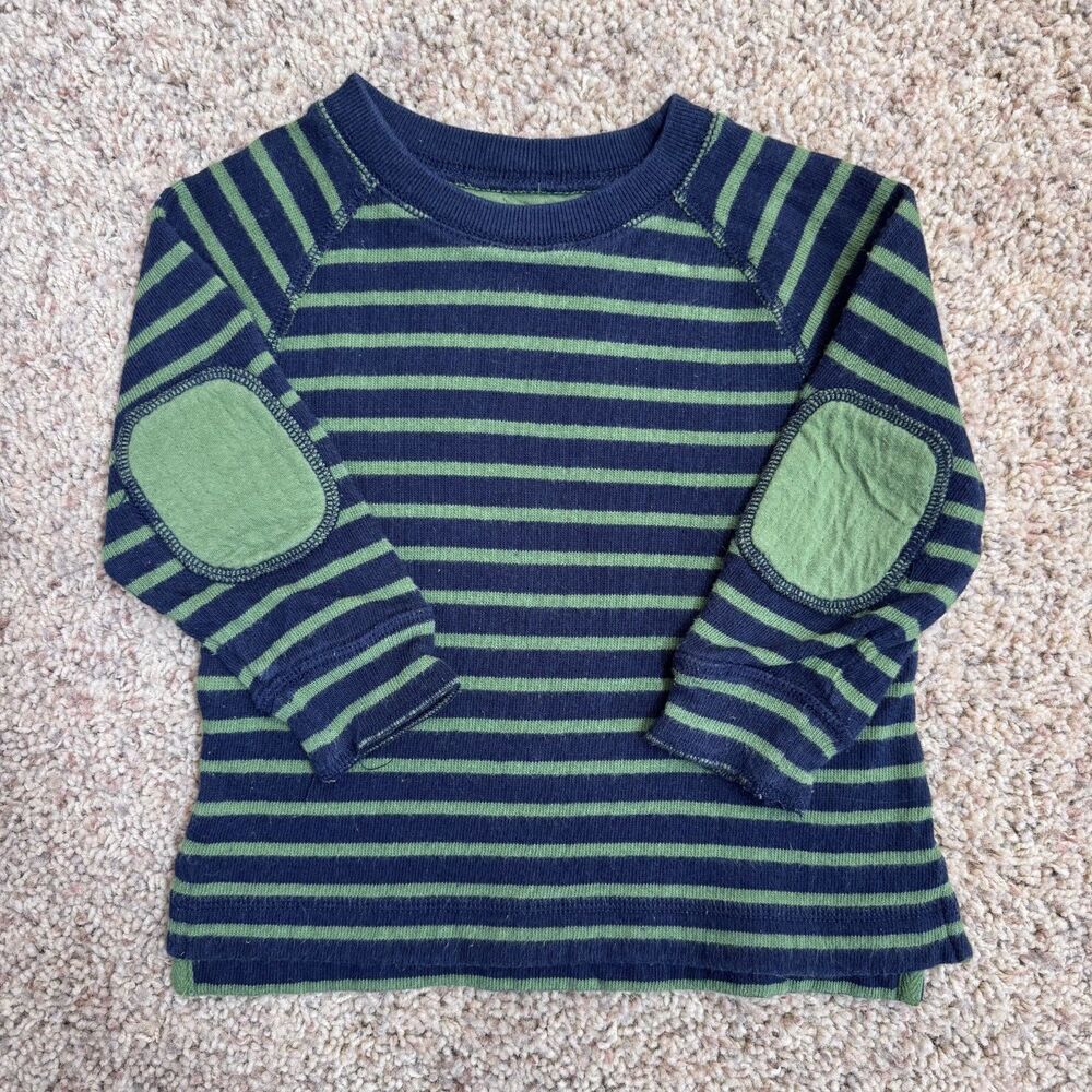 babyGap boy size 18 - 24m shirt top navy green gap baby